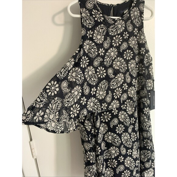NWT Tommy Hilfiger Sleeveless Summer Chiffon Dress NWT Size 6 - Picture 2 of 7